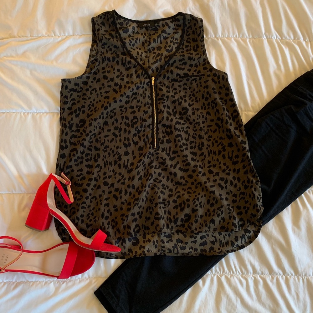 Apt 9 | Animal print sleeveless top